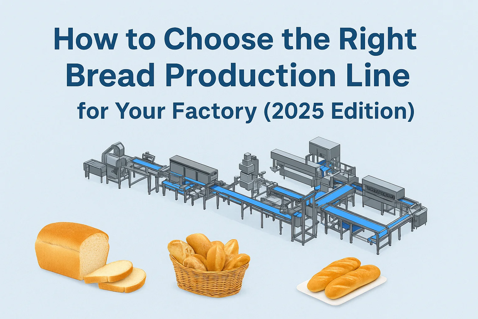 Jak vybrat správnou linku na výrobu chleba pro vaši továrnu (vydání 2025)