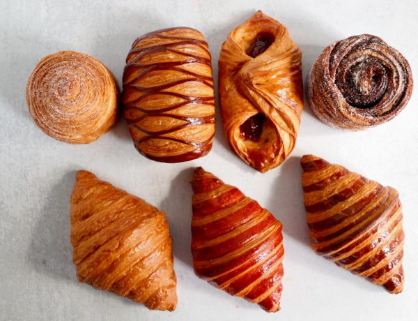 Croissants dhadhan gaar ah