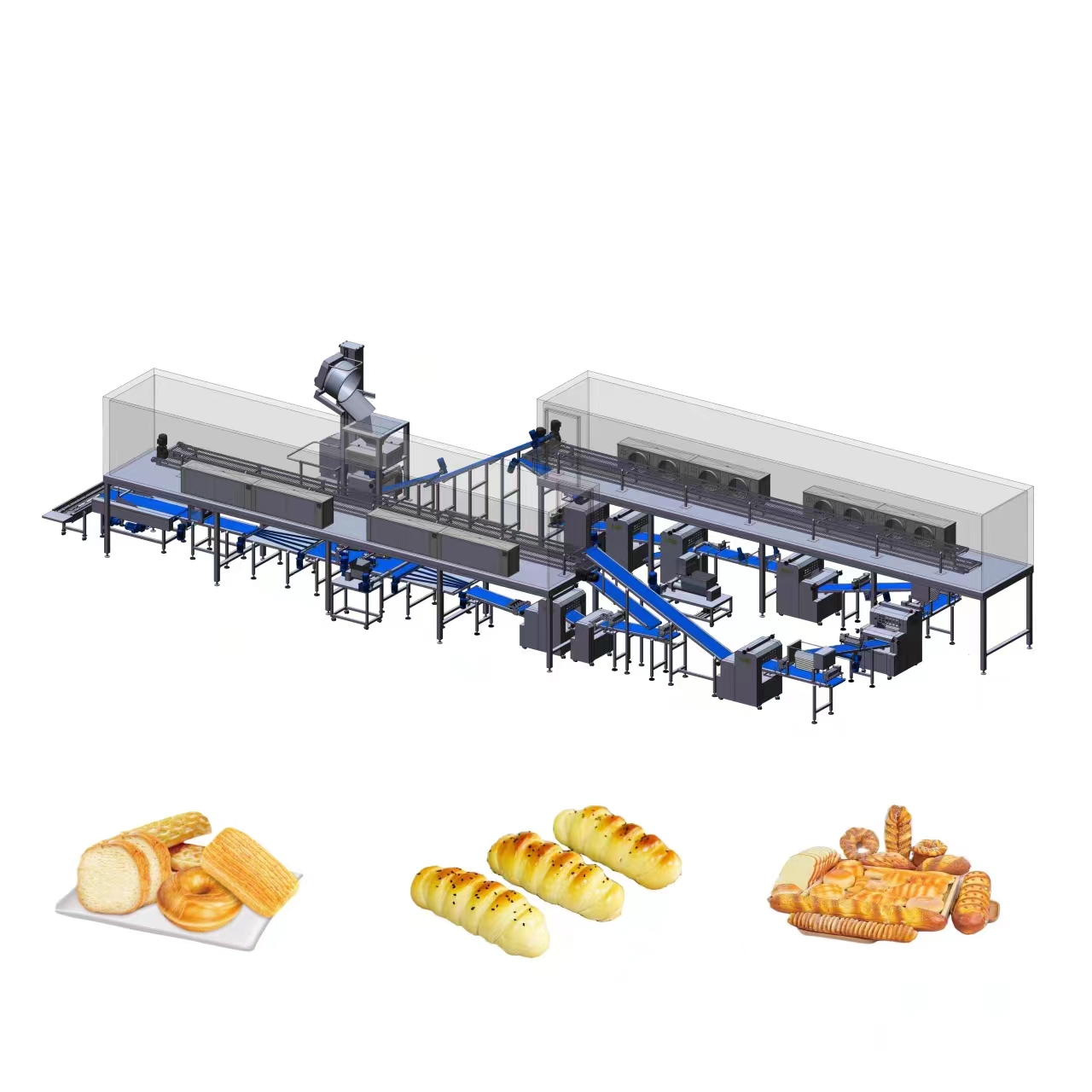 Andrew Mafu Machinery Debuts Innovative Automated Bread Production Line System
