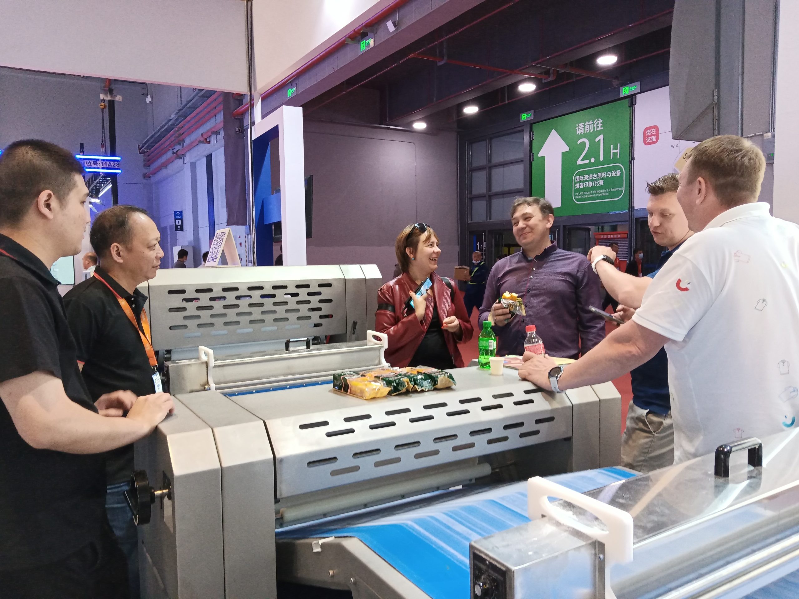 Andrew Mafu Machinery Impresses International Clients at IBIE 2023 in Munich